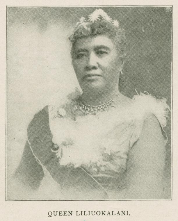 Liliuokalani, Queen of Hawaii, 1838-1917.